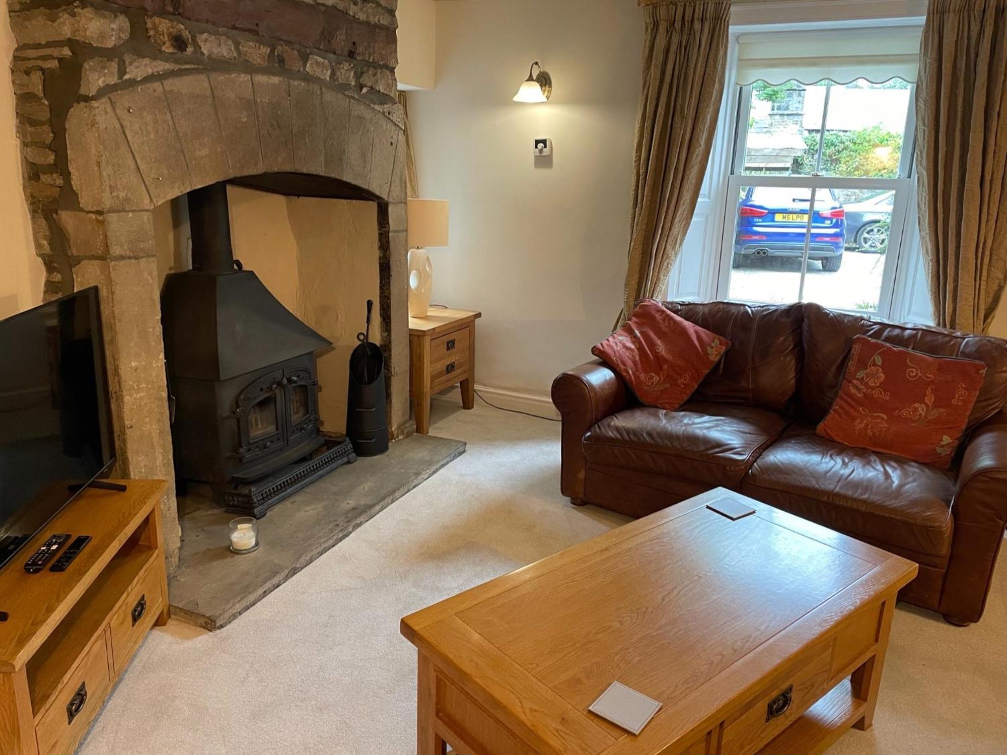 Ashfield House Hotel Grassington Cameră foto The living room at The Old Post Office