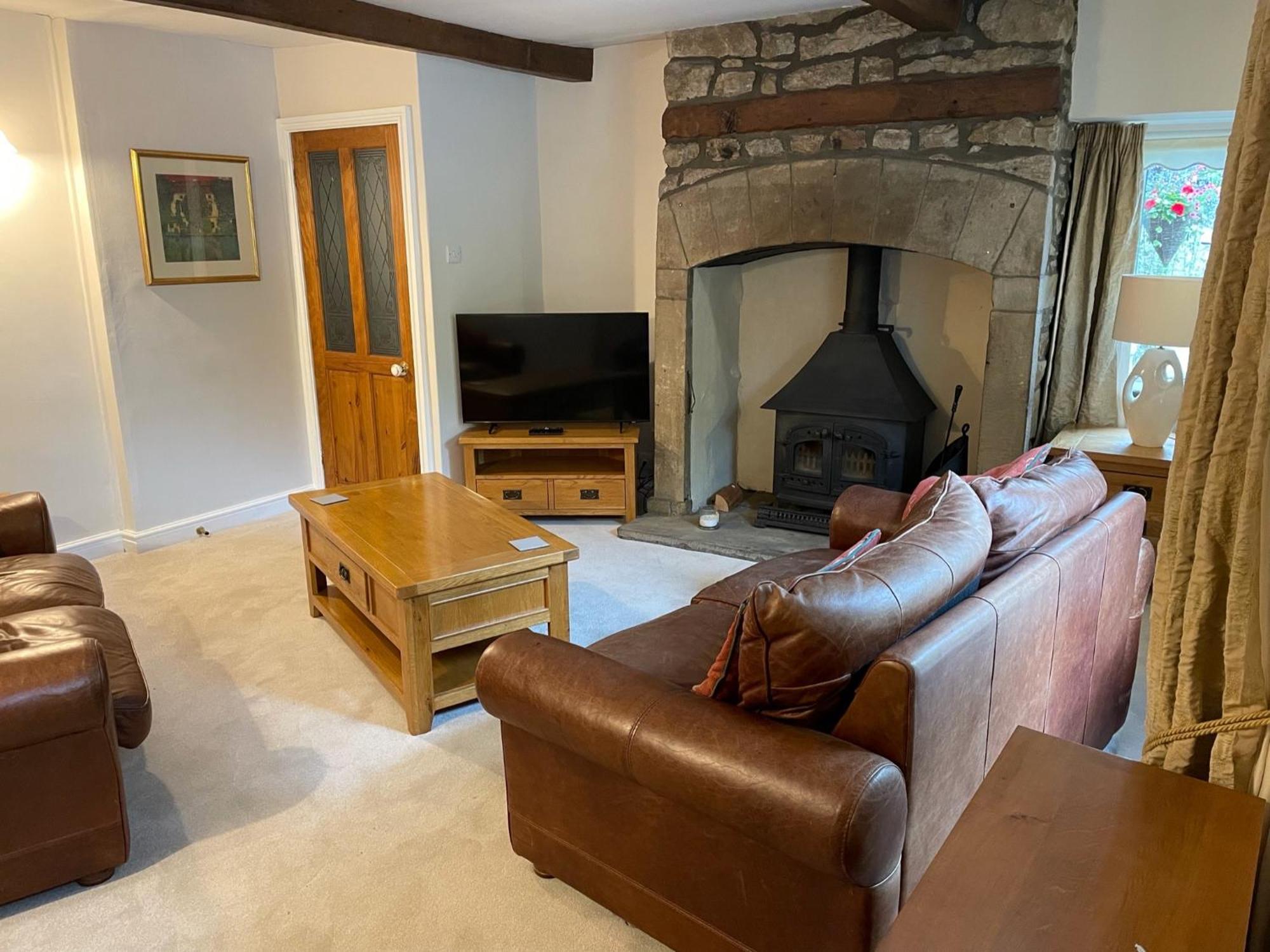 Ashfield House Hotel Grassington Cameră foto The living room at The Old School House, 2019